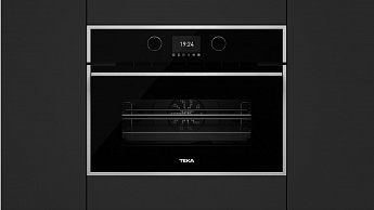 картинка Электрический духовой шкаф с функцией СВЧ Teka HLC 847 C BLACK-SS 