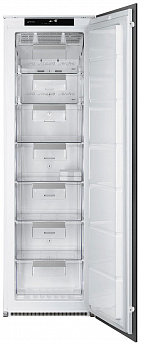 картинка Морозильная камера вертикальная Smeg S8F174NE однокамерный 