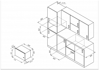 картинка Микроволновая печь Monsher MMH 1020 B 