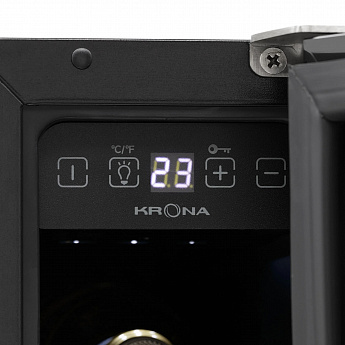 картинка Комбинированный винный шкаф Krona BADEN 82/7 IX 