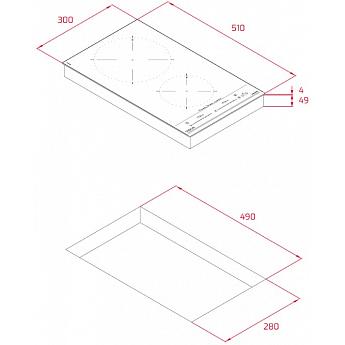 картинка Индукционная варочная панель Teka IZC 32310 MSP BLACK 