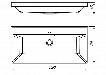 картинка Раковина Florentina Астория 1000 
