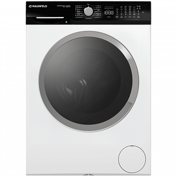 картинка Стиральная машина с паром Maunfeld MFWM128WH400 ST INVERTER 