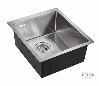 картинка Мойка для кухни Emar EMB-130 PVD Nano Satine 