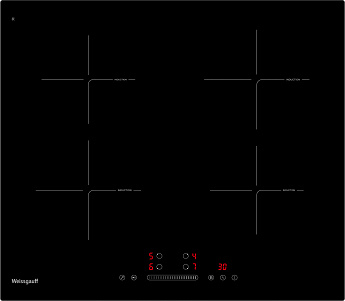 картинка Индукционная варочная панель Weissgauff HI 632 BA 