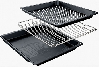 картинка Электрический духовой шкаф Bosch HBG578EB3 черный  