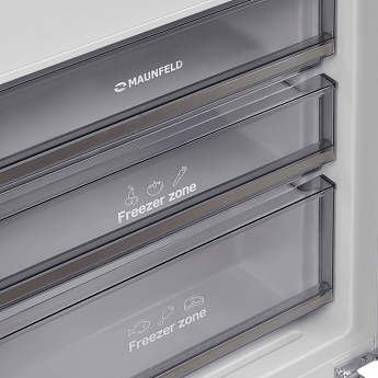 картинка Встраиваемый холодильник Maunfeld MBF193NFW1GR Inverter 