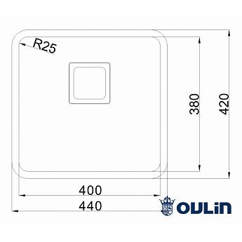 картинка Мойка для кухни Oulin OL-0363 