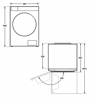 картинка Комплект Maunfeld MFWM1211GR06+WM-SKTGR+MFDM1410GR06  