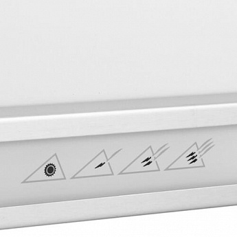 картинка Кухонная вытяжка Krona KAMILLA SENSOR 600 WHITE GLASS (2 МОТОРА) 