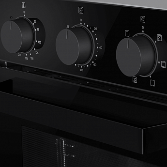 картинка Электрический духовой шкаф Maunfeld EOEC516PB2 черный 