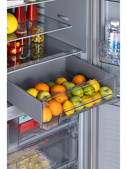 картинка Отдельностоящий холодильник Nord NRB 152 XG нержавеющая сталь 