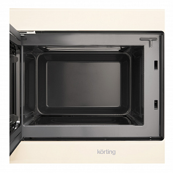 картинка Микроволновая печь Korting KMI 827 GB бежевое стекло 