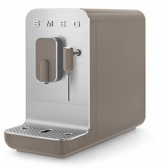 картинка Кофемашина Smeg BCC02TPMEU серо-коричневый (Taupe) 