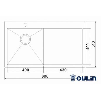 картинка Мойка для кухни Oulin OL-FTL101R 