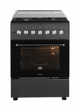 картинка Газовая кухонная плита Nord GG 6064 Gd графит 