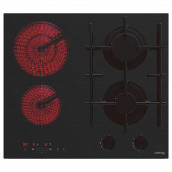 картинка Комбинированная варочная панель Korting HKG 6206 CN 