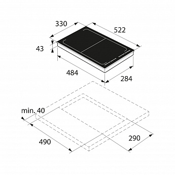 картинка Индукционная варочная панель ASKO HI1355G 