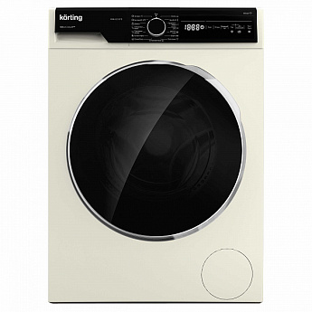 картинка Стиральная машина с паром Korting KWM 42LS1267 B бежевый 