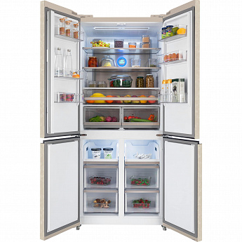 картинка Отдельностоящий холодильник Hiberg RFQ-600DX NFYM INVERTER 