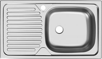 картинка Мойка для кухни Ukinox CLM 760 GT (0,5) R сатин 