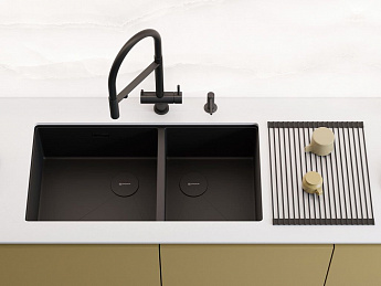 картинка Мойка Omoikiri TAKI 85-2-LB-U/IF-GB SIDE 