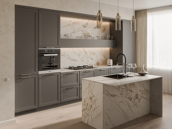картинка Мойка для кухни Rivelato 5450  PVD black 