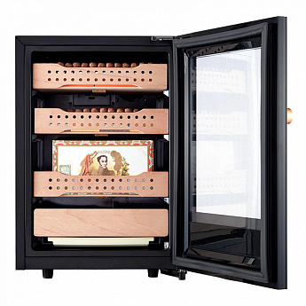 картинка Холодильник для хранения сигар Meyvel MC-50BK (PRO) 