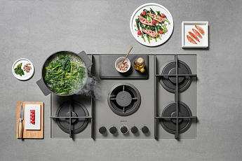 картинка Варочная панель с вытяжкой Elica NIKOLATESLA FLAME BL/F/88  картинка Варочная панель с вытяжкой Elica NIKOLATESLA FLAME BL/F/88