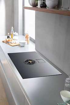 картинка Индукционная варочная панель с вытяжкой Bertazzoni P804ICH2M37NT 
