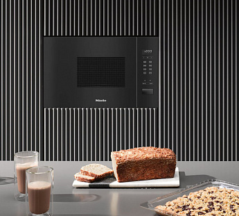 картинка Микроволновая печь встраиваемая Miele M 2230 SC OBSW обсидиан 
