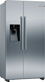 картинка Отдельностоящий холодильник Bosch KAI93VI304 нержавеющая сталь 