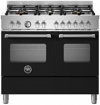 картинка Комбинированная кухонная плита Bertazzoni MAS106L2ENET чёрный 
