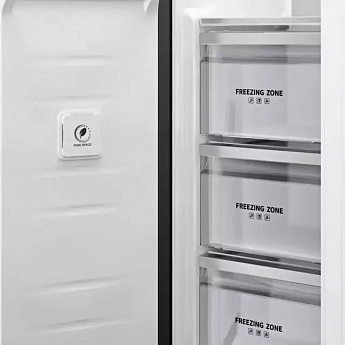 картинка Полувстраиваемый холодильник Kuppersberg RFSN 1990 SG серебро 