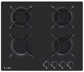 картинка Газ на стекле варочная панель Lex GVG 643 BBL  