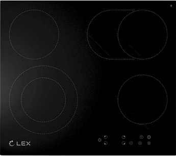 картинка Электрическая варочная панель Lex EVH 642 BL 