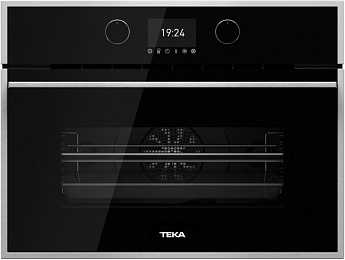 картинка Электрический духовой шкаф с функцией СВЧ Teka HLC 847 C BLACK-SS 