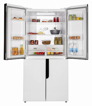 картинка Отдельностоящий холодильник Nordfrost RFQ 510 NFGW INVERTER 