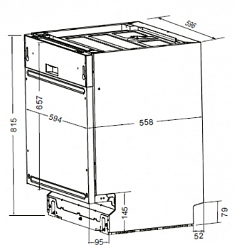 картинка Посудомоечная машина Kuppersberg GS 6057 