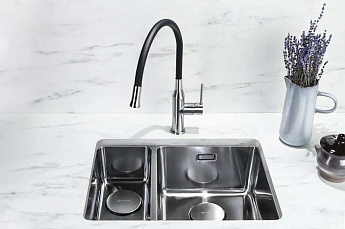 картинка Мойка для кухни Omoikiri TADZAVA-58-2-U/IF-L 