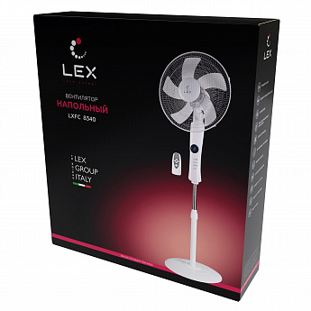картинка Вентилятор напольный Lex LXFC8340 с пультом 