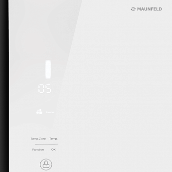 картинка Холодильник Maunfeld MFF177NFW Slim Inverter 