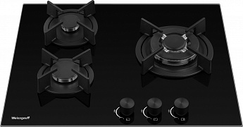 картинка Газовая варочная панель Weissgauff HGG 631 BG 