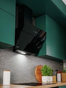 картинка Кухонная вытяжка Lex RIO GS 600 BLACK 