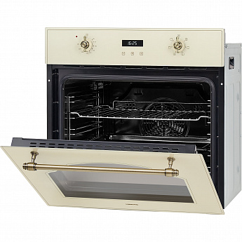 картинка Электрический духовой шкаф Hiberg VM 6260 1YR бежевый 
