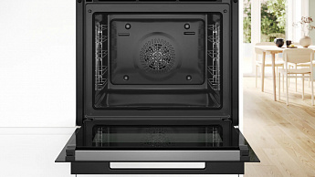 картинка Электрический духовой шкаф Bosch HBG9742B1S черный 