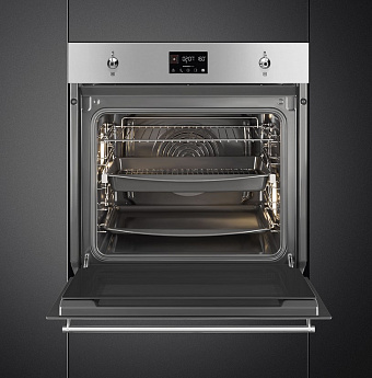 картинка Электрический духовой шкаф Smeg SO6302TX 