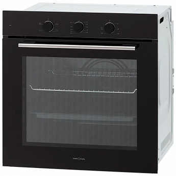 картинка Электрический духовой шкаф Krona ELEMENT 60 BL черный 