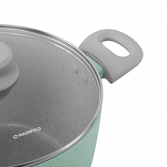 картинка |Discount| Кастрюля с крышкой Maunfeld HELGA MCS57FA05FS фисташковый 