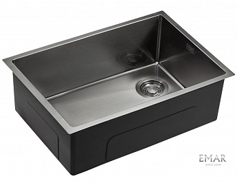 картинка Кухонная мойка Emar EMB-660(UN) PVD Dark 